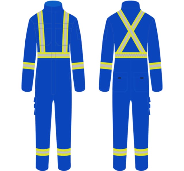 Cotton Nylon  FR Coverall - FRC-285-N