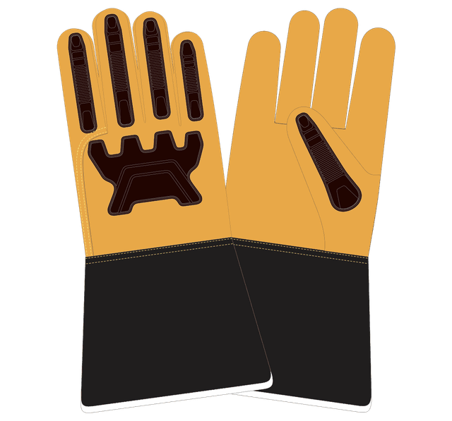 Impact & Liquid Resistant Gloves - LR-267