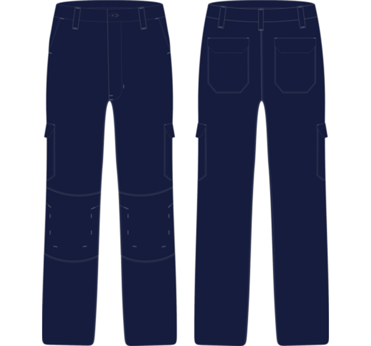 Cargo Trouser With Kneepad Patches - CKT-230