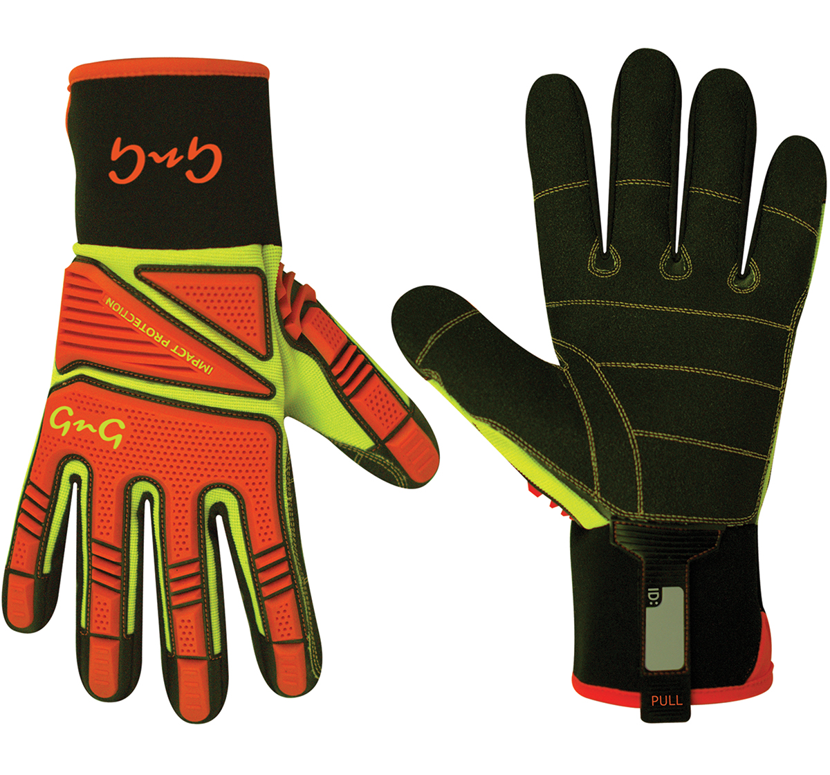 Impact protection mechanics gloves - MG-1077
